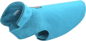 Creation Core Windproof Plush with Sport Vest Dog Clothes Night Reflective Jacket Pet Keep Warm Jacket No Pull No Choke Design Eco-Friendly for Small and Large Big Dog (M, Blue)