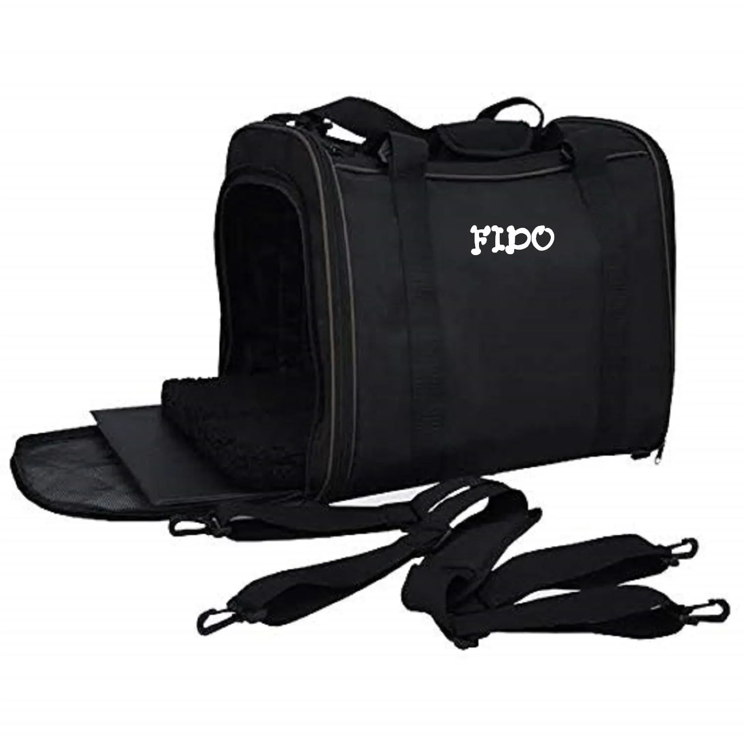 Custom Personalize Your Pet/Dog/Cat Carrier with Pet Name or Text