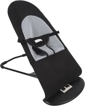Dog Rocking Chair, Height Adjustable Portable Elevated Dog Bed, Washable Folding Dog Hammock Bed, Cooling Raised Dog Cot for Small Dogs, Puppy, Cats, Pets Under 33lbs/15kg (Black