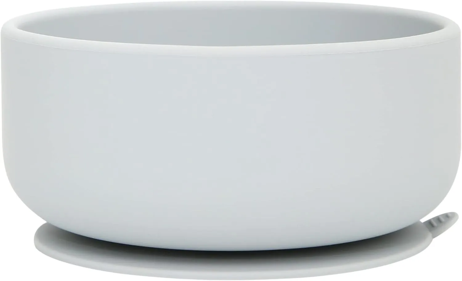 dollop Silicone Suction Bowl | BPA Free | Dishwasher & Microwave Safe (Faint Lilac)