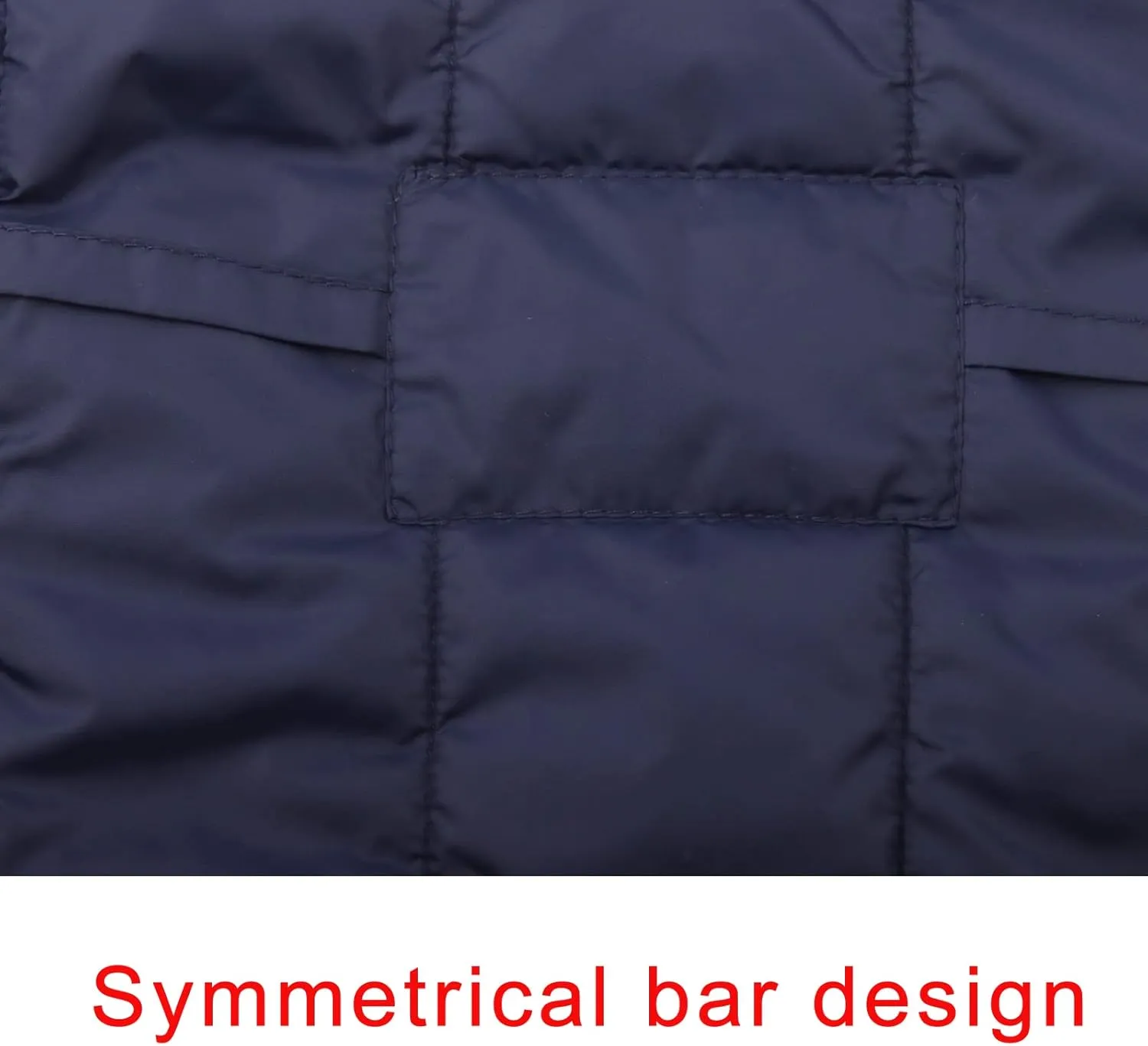 Fleece Lined Warm Dog Jacket for Puppy Winter Cold Weather,Soft Windproof Small Dog Coat,Blue S