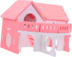 Hemoton Hamster Villa Multi-Chamber Hideout Pet Supplies Hamster House Sleep Nest Area