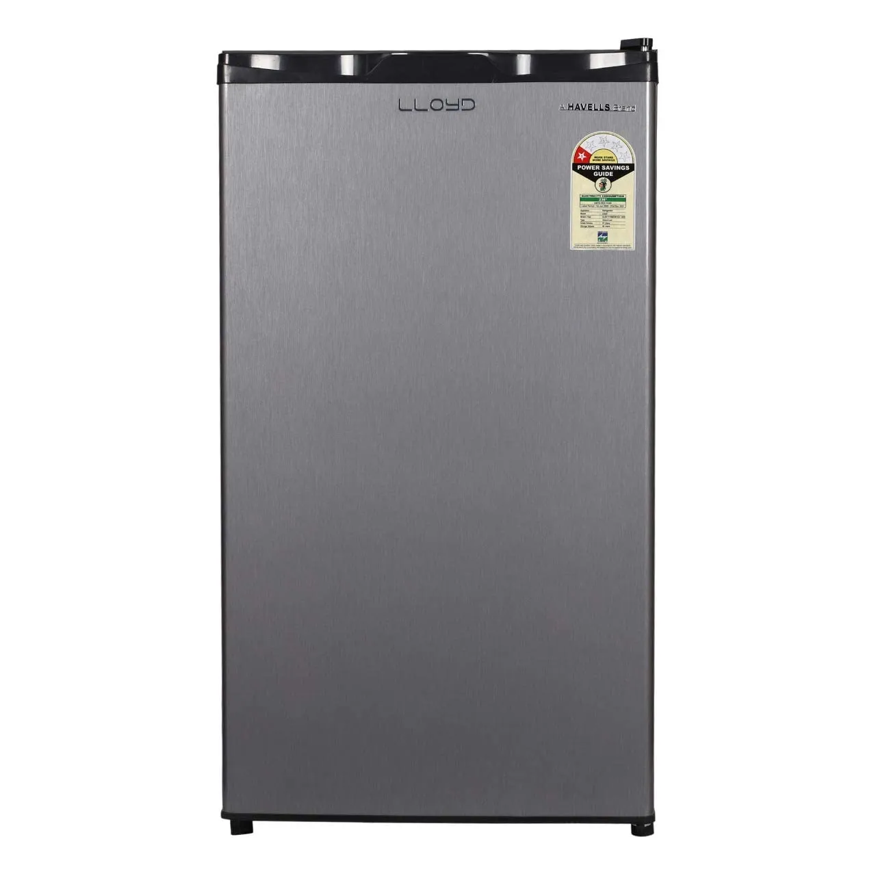 Lloyd GLDC111RGMT1JC 92 Litre 1 Star Direct-Cool Single Door Refrigerator (Metallic Grey, 2025 Model, Rotary Compressor, Toughened Glass Shelves)