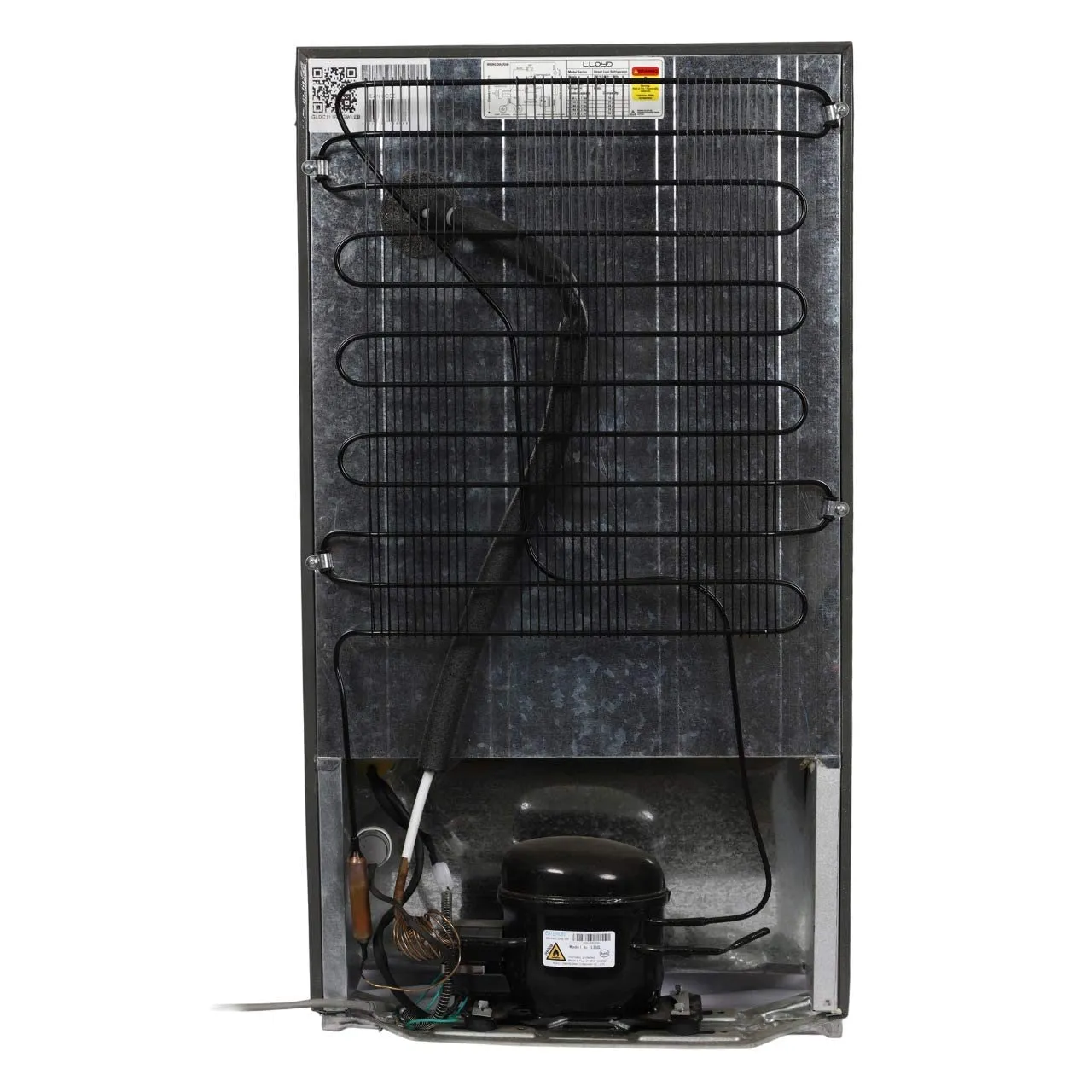 Lloyd GLDC111RGMT1JC 92 Litre 1 Star Direct-Cool Single Door Refrigerator (Metallic Grey, 2025 Model, Rotary Compressor, Toughened Glass Shelves)