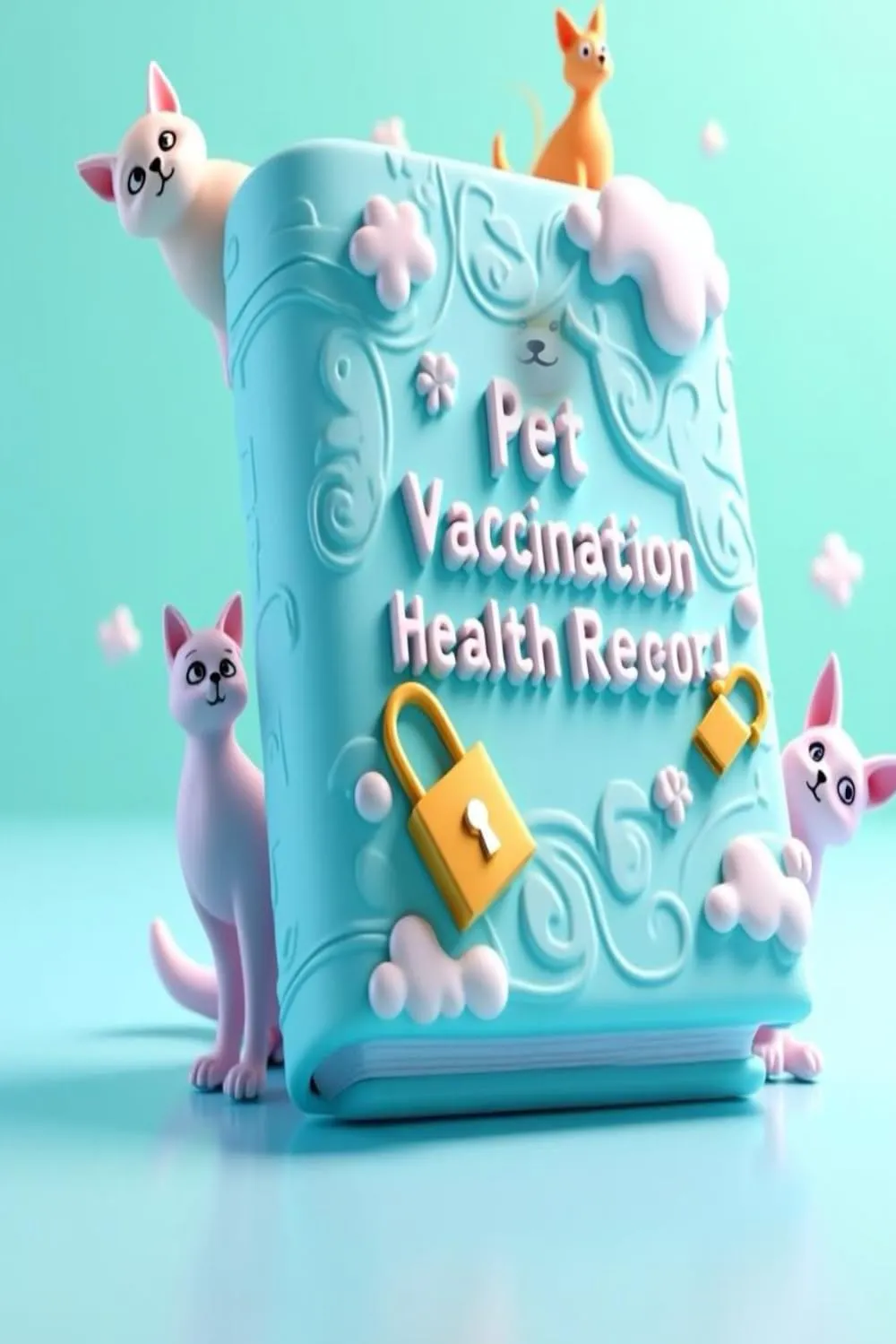 Pet Health Record Book: Vaccination, Vet Visits, Medication & Wellness Log for Dogs, Cats or any pets Paperback  May 14, 2025
