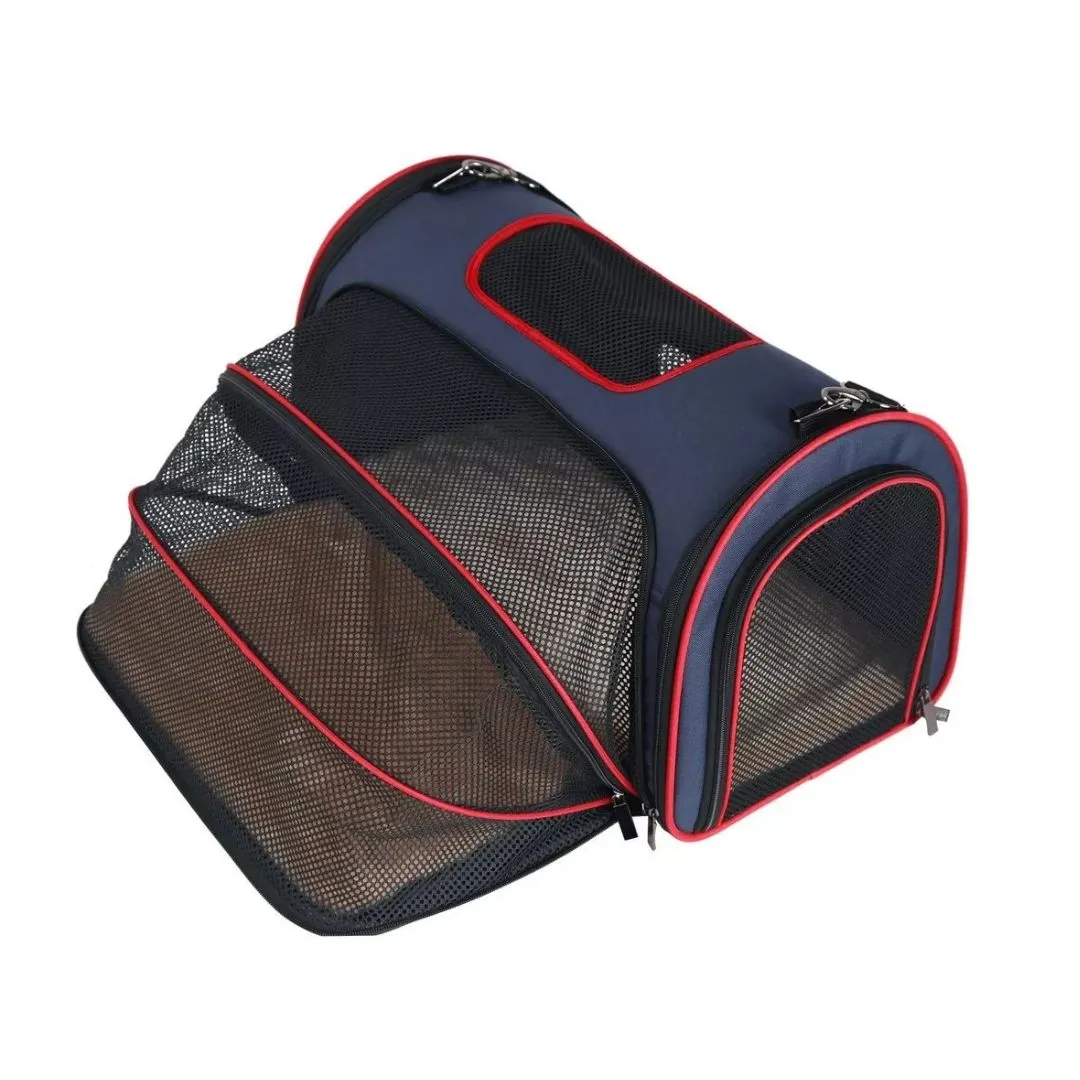 PETSFIT Expandable Pet Carrier for Cats Soft Sided Dog Carrier for Small Dog
