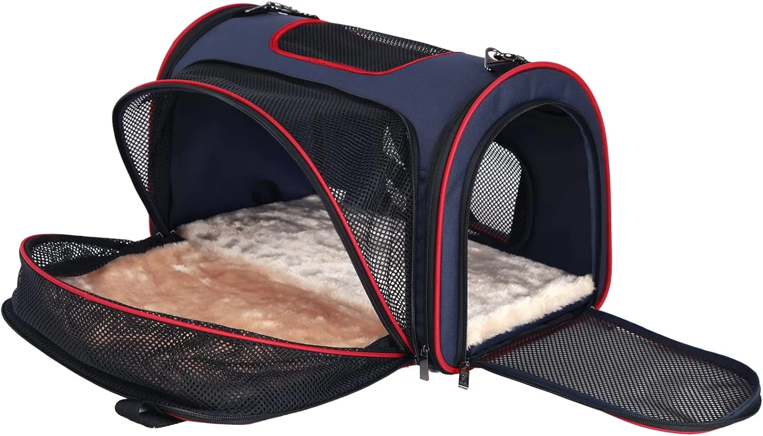 PETSFIT Expandable Pet Carrier for Cats Soft Sided Dog Carrier for Small Dog