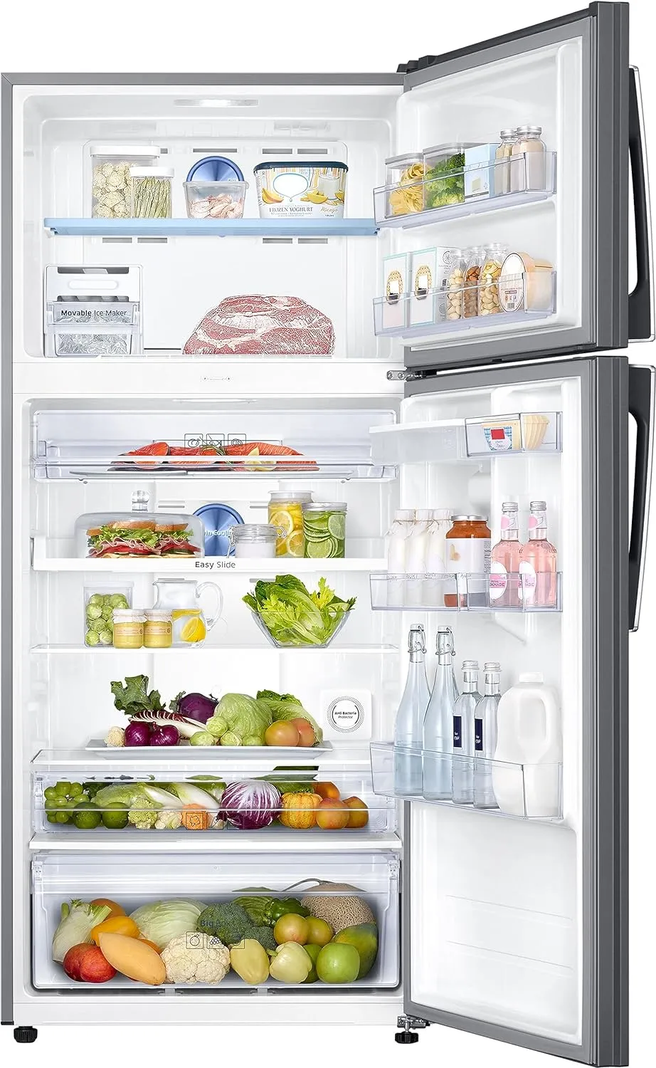 Samsung RT54C655SSL/TL 501 Litre, Digital Inverter, Silver, Real Stainless