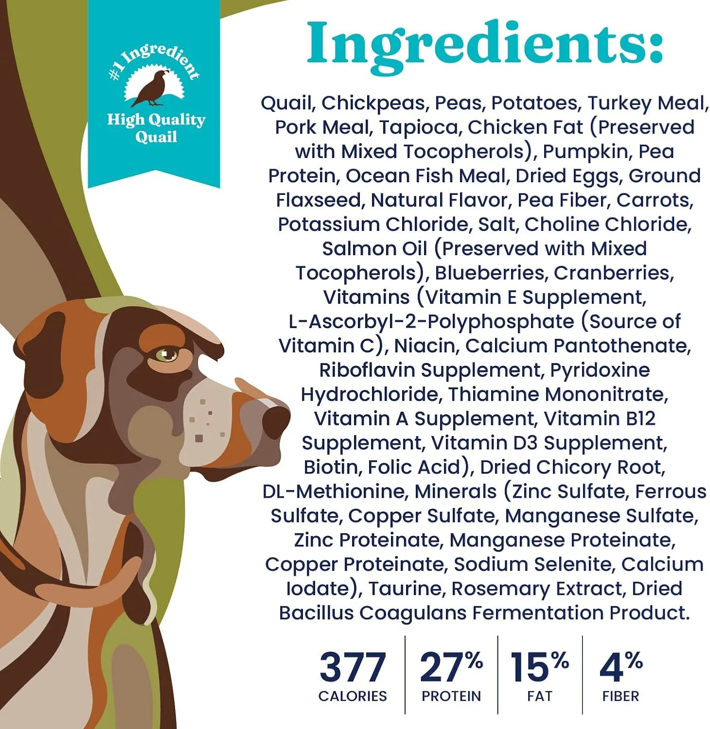 Solid Gold Sensitive Stomach Dog Food for Adult & Senior Dogs - Grain Free Healthy Dog Food w/Real Quail, Pumpkin, Fiber & Probiotics for Gut Health & Digestion - Kibble for Sensitive Stomachs - 24LB