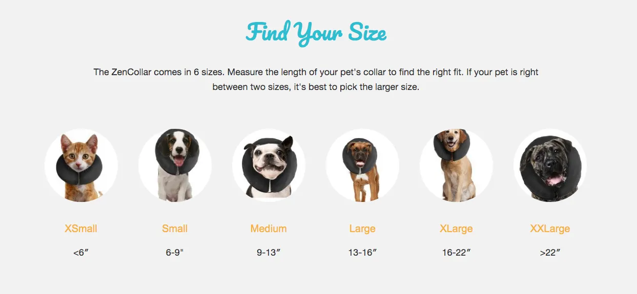 ZenDog Inflatable Zen Collar